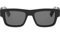 Dior Oblique S3I Shiny Black Squared Sunglasses