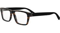 Aluminium Havana Rectangular Eyeglasses