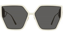 30Montaigne BU Ivory Geometric Sunglasses