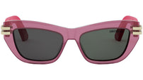 CDior B2U Shiny Pink Butterfly Sunglasses