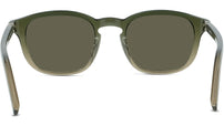 K Logo Green Square Sunglasses