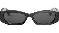 DiorGraphique S1I Black Rectangular Sunglasses