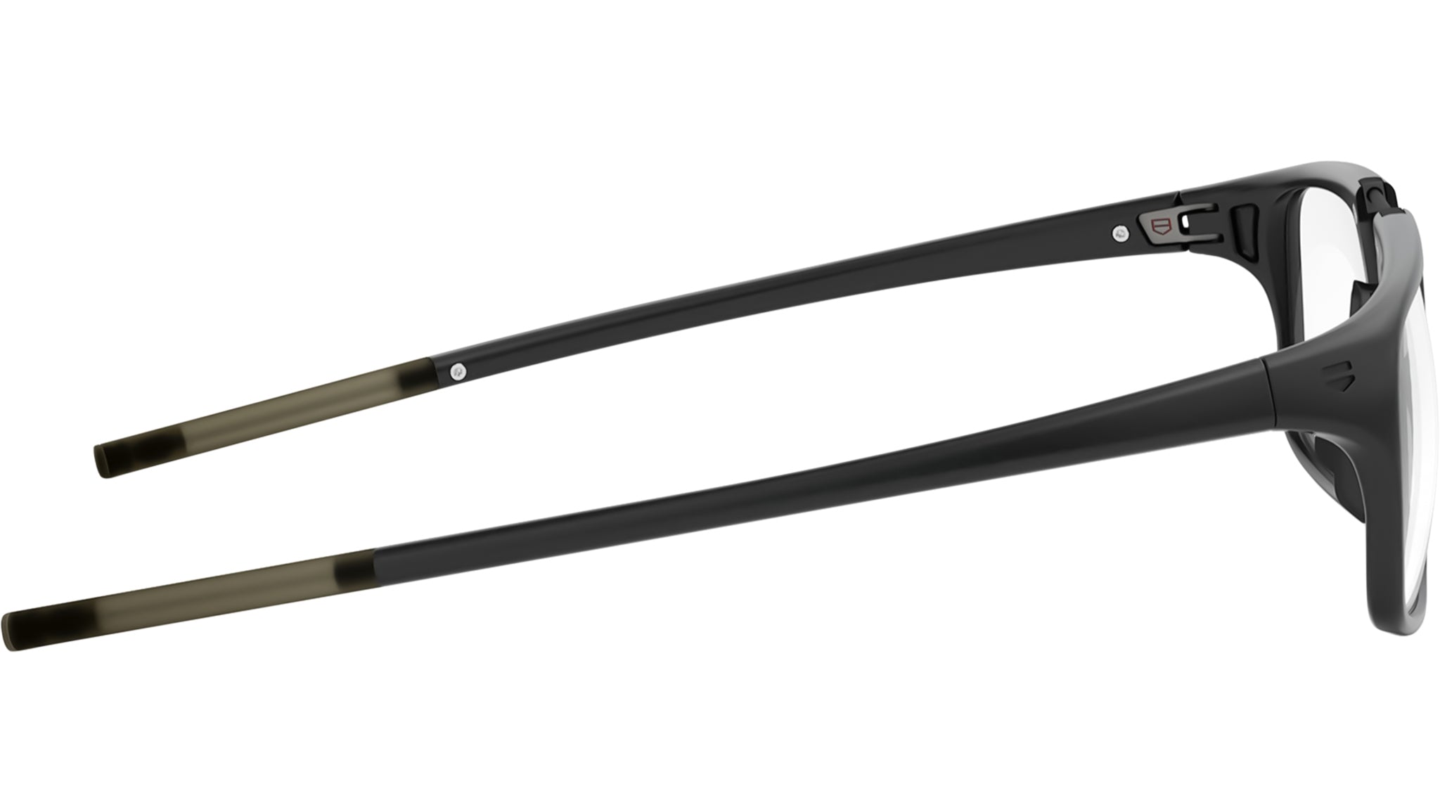Line Black Geometric Eyeglasses
