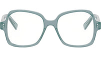 CELINE Thin Green Geometric Eyeglasses