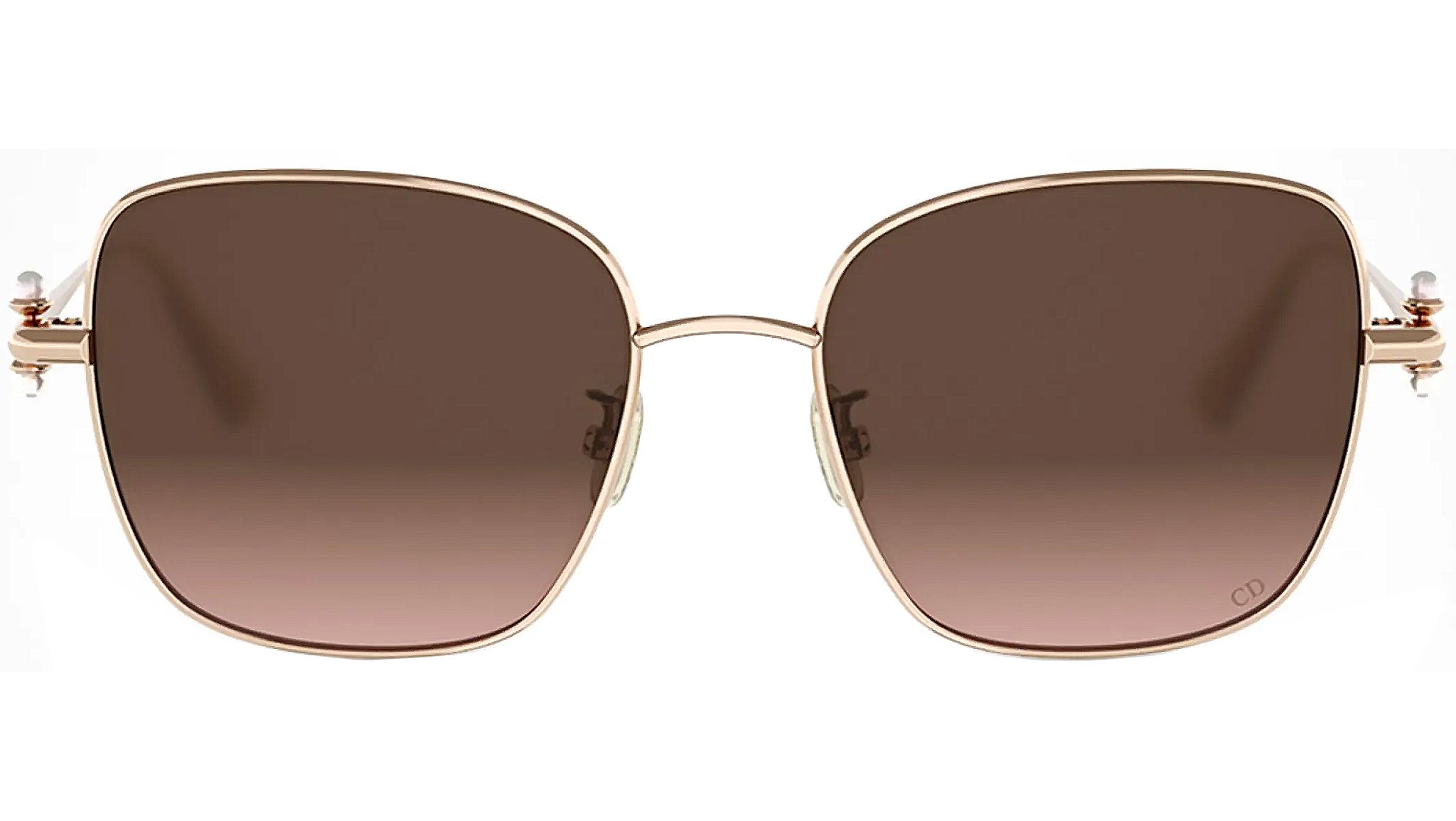 DiorTribales S1U Rose Gold Square Sunglasses