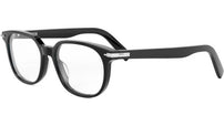 DiorBlackSuitO 25I Black Round Eyeglasses