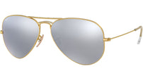 Aviator Flash Lenses RB3025 112/W3 Gold Silver