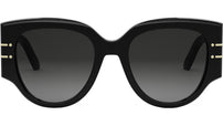 DiorSignature R2I Shiny Black Butterfly Sunglasses