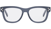 CD DiamondO S1I Blue Geometric Eyeglasses