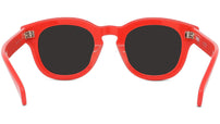 Boke Flower Red Round Sunglasses