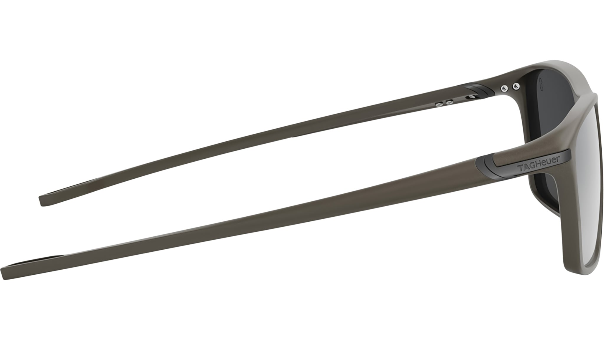 Vingt sept Brown Rectangular Sunglasses