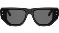 DiorSignature 15I Shiny Black Geometric Sunglasses