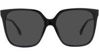 Fendi Fine Black Square Sunglasses