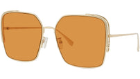 O'Lock Gold Square Sunglasses