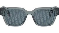 Dior Oblique S1I Shiny Blue Squared Sunglasses