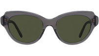 Slim Grey Cat Eye Sunglasses
