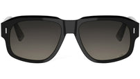 DiorTailoring N1I Black Geometric Sunglasses