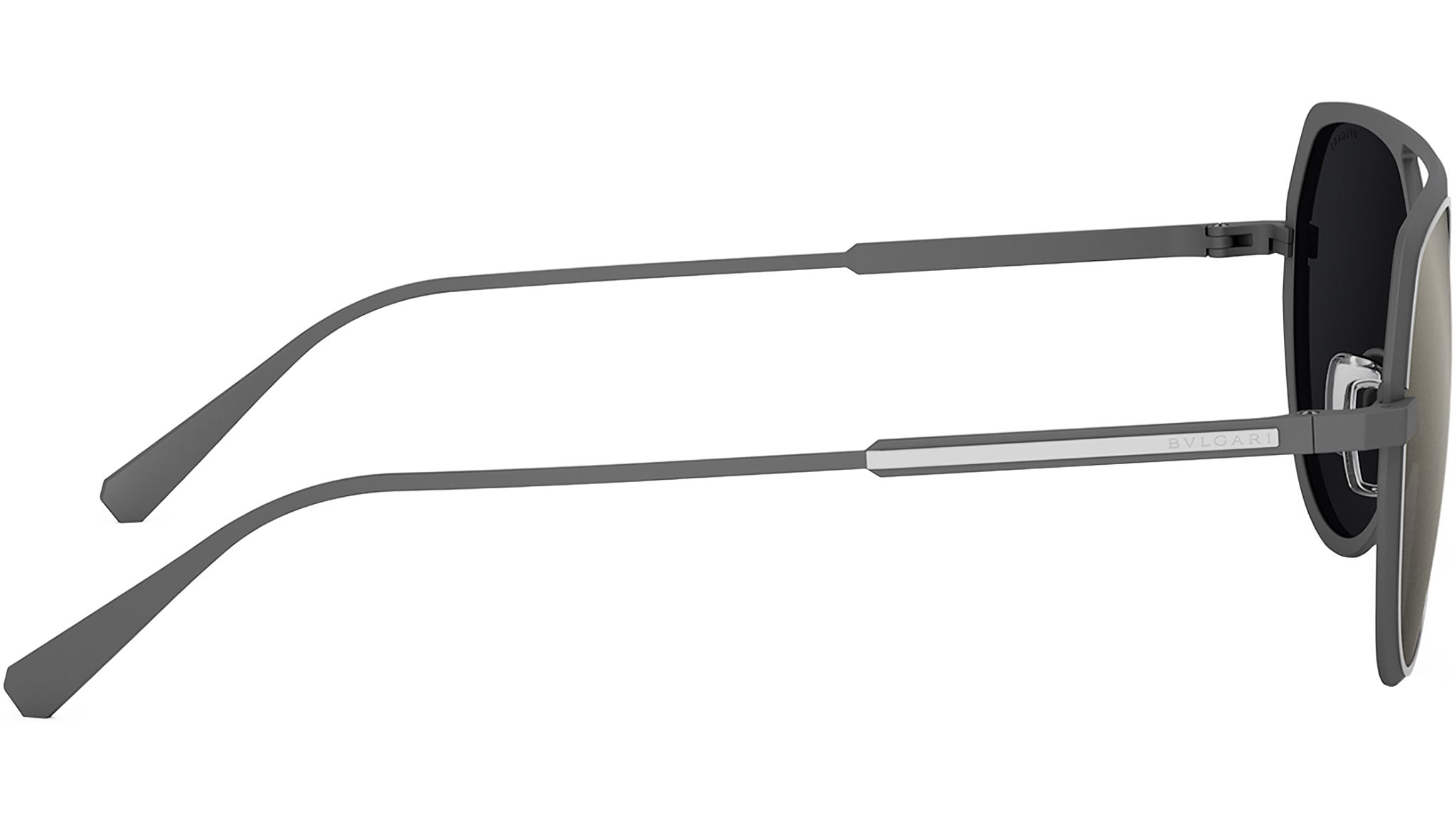 Octo Silver Geometric Sunglasses