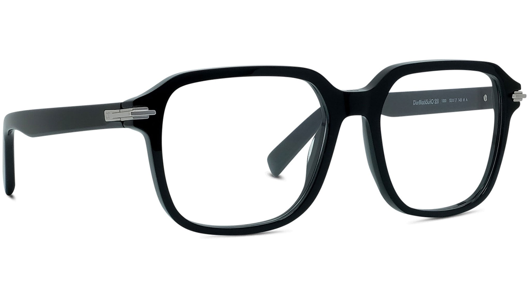 DiorBlackSuitO S5I Black Square Eyeglasses