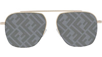 Fendi Travel Gold Pilot Sunglasses