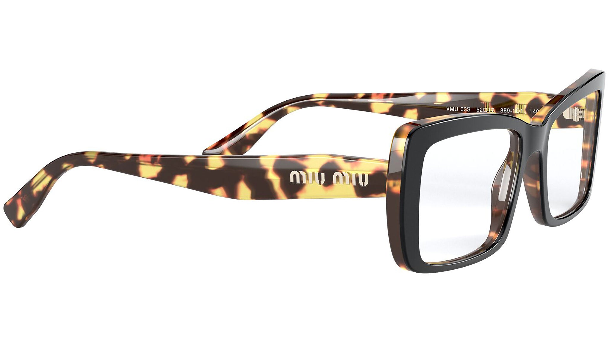 MU 03SV 3891O1 top black / light havana