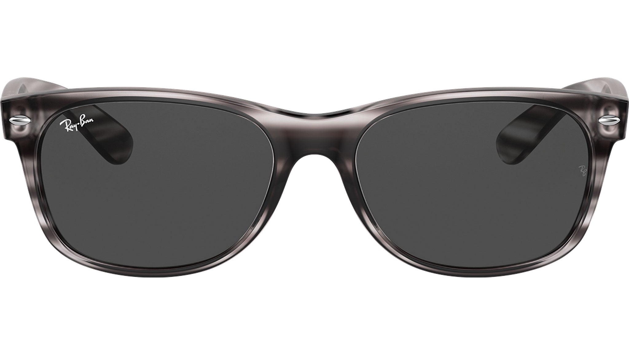 New Wayfarer RB2132 6430B1 striped grey havana