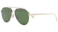 Fendi Travel Gold Pilot Sunglasses