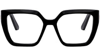 30MontaigneO S1I Black Squared Eyeglasses