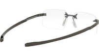 Flex Silver Geometric Eyeglasses