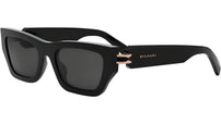 B.zero1 Black Rectangular Sunglasses