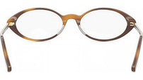 Mini CD O R8I Havana Oval Eyeglasses