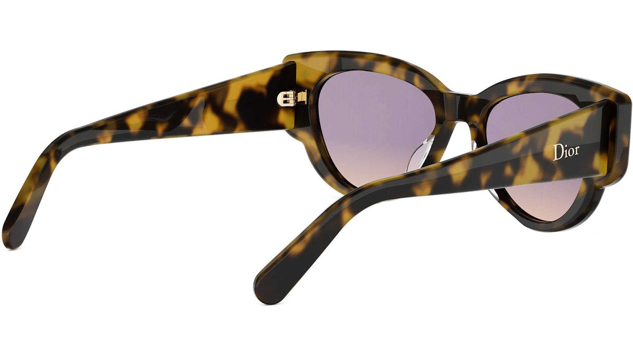 DiorLuckyCharms B1I Havana Butterfly Sunglasses