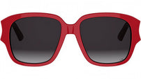 DiorGlow S2I Red Geometric Sunglasses