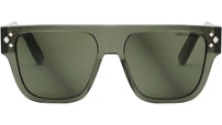 CD Diamond S6I Green Square Sunglasses