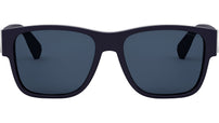Bvlgari Aluminium Blue Geometric Sunglasses