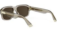 DiorTailoring N1I Brown Geometric Sunglasses