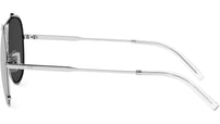DiorBlackSuit A3U Silver Pilot Sunglasses