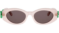 Dior Clover B1I Pink Oval Sunglasses