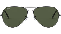 Aviator Large Metal II RB3026 L2821 Black Green